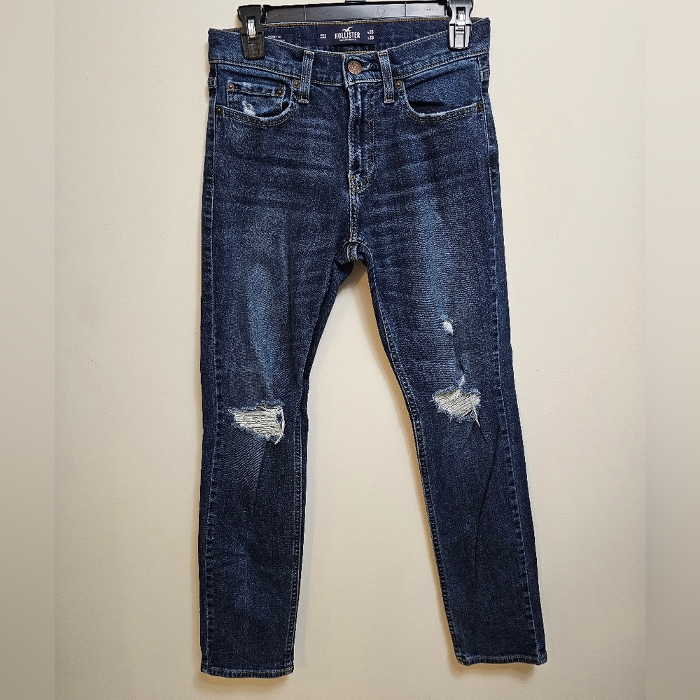Men's Hollister‎ 28x30 Skinny fit distressed epic flex jeans